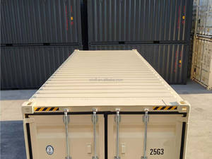 Secure 20HQ Side <b>Open</b> 2 Doors High Cube Container - Multi-Purpose Steel <b>Storage</b> <b>Unit</b>. - Product Image 6