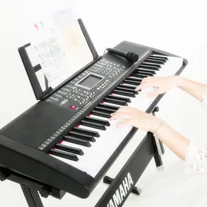 61 مفاتيح جهاز إلكتروني الموسيقية التعليمية لوحة المفاتيح الاطفال والكبار الرقمية لوحة المفاتيح مع MP3