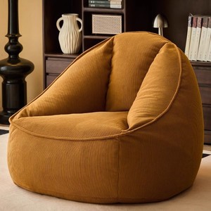 โซฟา Bean Bag แบบนั่งสบายสำหรับคนและสัตว์เลี้ยง เก้าอี้อ่านหนังสือแบบวางพื้น ทาทามิ Bean Bag สำหรับห้องนั่งเล่นและระเบียง - Product Image 4