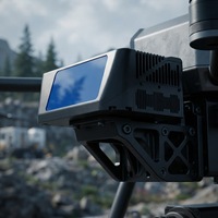 Leishen LS500S4-A 1550nm Fiber Laser LiDAR 1500m Capteur 3D à très longue portée TOF haute précision haute résolution pour drone