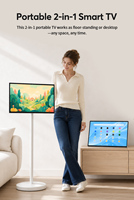 Nouvel écran tactile interactif de 27 pouces, Android 15, USB, 1920x1080 Full HD IPS, écran intelligent portable, écran publicitaire, 60Hz