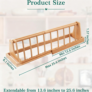 Estante <span class=keywords><strong>de</strong></span> secado <span class=keywords><strong>de</strong></span> <span class=keywords><strong>platos</strong></span> <span class=keywords><strong>de</strong></span> bambú, organizador <span class=keywords><strong>de</strong></span> almacenamiento, soporte <span class=keywords><strong>de</strong></span> placa <span class=keywords><strong>de</strong></span> madera, soporte para tapa <span class=keywords><strong>de</strong></span> olla, armario <span class=keywords><strong>de</strong></span> encimera, <span class=keywords><strong>escurridor</strong></span> <span class=keywords><strong>de</strong></span> <span class=keywords><strong>platos</strong></span> <span class=keywords><strong>de</strong></span> cocina - Product Image 2