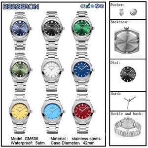 Reloj de Pulsera de Lujo para Hombre con Caja Octogonal de Acero Inoxidable 2024, Proveedor de Cajas de Reloj, Esfera Personalizada con su Logotipo, Relojes de Cuarzo - Product Image 6
