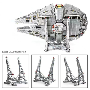 Présentoir Vertical MOC pour Vaisseau Spatial Jouets Dirigeable Compatible 05132 et <span class=keywords><strong>75192</strong></span> Ultimate Collector's Model - Product Image 2