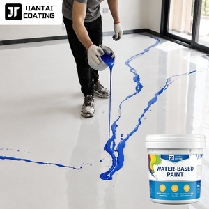 Pintura Epoxi para Pisos con Efecto de Tinta al Agua, Autonivelante, Estilo Chino, Arte Fluido 3D, Revestimiento Epoxi para Pisos, Estética de Estilo Chino - Product Image 1