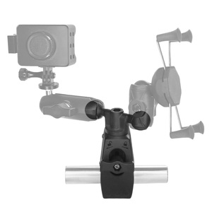 VINmounts Small B-Type Clamp 1-Inch Dual Ball Mount, Compatible with 1-Inch Dual Slot Arms, Clamping Diameter 26mm to 50mm - Product Image 2