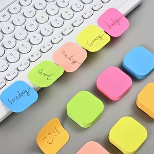 1200 Sheets Cute Colorful Square Paper Self-Adhesive <b>Memo</b> <b>Pads</b> Creative Office School Stationery Reminder Note Taking - Product Image 3