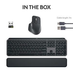 Original 100 Keys Performance Business Wireless <b>Keyboard</b> and Mouse with 3s Mx Keys + Mx 3s Mx Keys S - Product Image 6