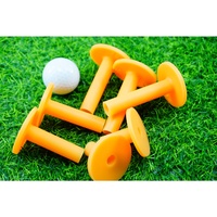 Tee de golf en caoutchouc durable avec logo personnalisé 38/45/51/57/64/70/76/83 mm pour simulateur de golf, plusieurs tailles disponibles, fabriqué en Chine