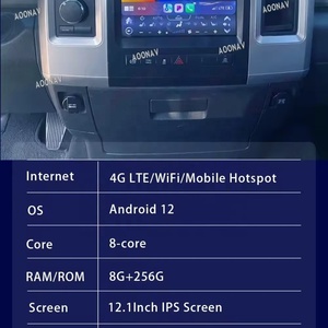 12.1Inch Android <b>Car</b> Radio <b>for</b> Dodge RAM 1500 2009-2012 Stereo Multimedia Video Player GPS Navigation Wireless Carplay Unit 7862 - Product Image 4