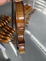 Violon Fait Main Prix de Gros 4/4 Érable Épicéa Vieilli Son Doux Cordes Nylon Instrument Accepte OEM