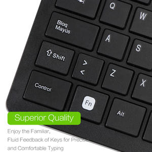 <span class=keywords><strong>Clavier</strong></span> filaire USB standard VCOM pour ordinateur, prise espagnole, prêt à l'emploi pour l'Espagne, l'Argentine, le Pérou, le Mexique - Product Image 6