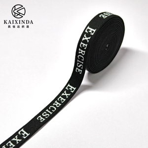 Fasce elastiche personalizzate di vendita calda biancheria intima fascia elastica in nylon personalizzabile lettera reggiseno cinturini - Product Image 1