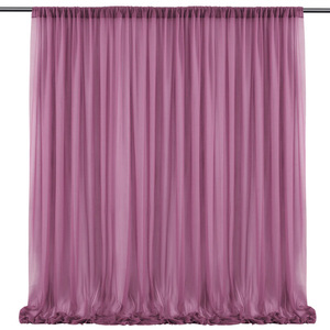 Фон Тканевый Свадебный реквизит марлевый занавес свадебный сценический набор украшения для дня рождения занавес для фотосъемки - Product Image 6