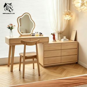 Cómoda de madera con cajones, diseño nuevo, muebles de dormitorio, precio económico de fábrica china, gran stock disponible para envío inmediato. - Product Image 2