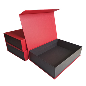 Caja Magnética de Cartón Plegable Rosa Grande de Lujo Personalizada con Tapa de Cierre Magnético para Empaque - Product Image 2