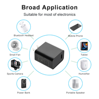 Chargeur mural Merryking certifié UL FCC 18W Fasy Chargeur Type C 5V 3A Type c pour téléphone portable LED