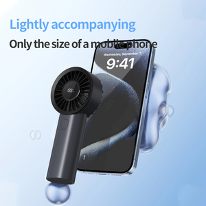 Hxtc88 आउटडोर यात्रा नेतृत्व डिजिटल डिस्प्ले 3000mah usb रिचार्जेबल पोर्टेबल छोटी छोटी व्यक्तिगत जेब हाथ से हैंडहेल्ड प्रशंसक - Product Image 5