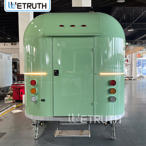 Camion de restauration mobile en aluminium Wetruth pour la vente de hot-dogs et de burgers en ambulant, certifié CE DOT, <span class=keywords><strong>VIN</strong></span> prêt, cuisine mobile - Product Image 2