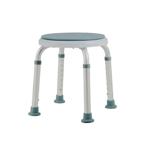 Bathroom <strong>Elderly</strong> and Disabled Safety Device Plastic Portable Folding Round Shower <strong>Chair</strong> - Product Image 5