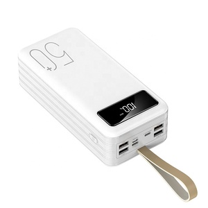 พาวเวอร์แบงค์ความจุสูง ช่องเสียบ 3 ช่อง 4 พอร์ต USB ความจุ 50000mAh สำหรับชาร์จโทรศัพท์มือถือ - Product Image 3