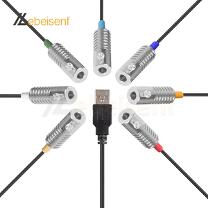 Nuevo Iluminador LED USB DC 5V 1.5W Mini, Luz Roja, Azul Hielo, Verde, Amarilla, Blanco Cálido para Lámpara de <span class=keywords><strong>Fibra</strong></span> Óptica de Brillo Lateral de 5mm - Product Image 1