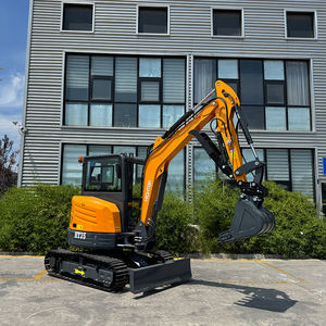 Gratis Verzending Hightop Pa Mini Graafmachine Epa Motor Kubota 3.5 Ton Crawler Micro Digger 3 2 Ton Boerderij Kleine Graafmachine Te Koop - Product Image 3