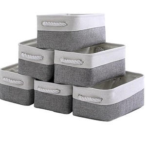 Storage <b>Baskets</b> for <b>Shelves</b> Small Fabric Storage Bins Collapsible Storage <b>Basket</b> - Product Image 1