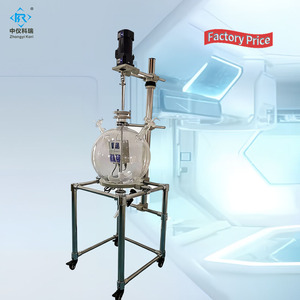 Máquina de Separação de Sólidos e Líquidos com Agitador e Bomba, Reator de Vidro Borossilicato de Alta Qualidade para Laboratório - Product Image 1