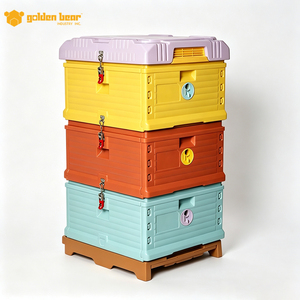 Colmena de Abejas de Plástico HDPE de 3 Niveles Golden Bear, Nueva, con 2 Años de Garantía, para Apicultura - Product Image 2