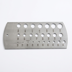 SUNTOOLS/STIPL เครื่องมือวัดขนาดดอกสว่านสแตนเลส 1/16"-1/2" สำหรับงาน DIY และทำเครื่องประดับ - Product Image 1