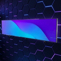 Pantalla LCD Comercial de Tamaño Completo para Interiores, Android, Estirada, Delgada, Horizontal, Táctil, con Garantía de 1 Año, SDK Marketing