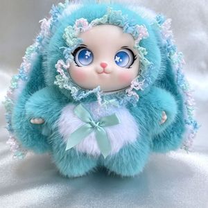 CHXU, Nueva Serie de Peluches de Conejitos, Muñeco de Conejo de Orejas Largas, Lindo Llavero con Figura de Dibujos Animados, Regalo Ideal para Niñas - Product Image 3