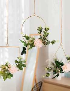 Cadeau de Noël décor à la maison forme géométrique fleur suspendue - Product Image 3