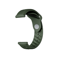Bracelet de montre léger et flexible en caoutchouc FKM, toucher doux, confortable à porter toute la journée pour Samsung Galaxy Watch