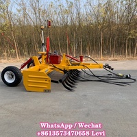 Niveleuse de terre agricole Tracteur Traction Laser Land Leveler à vendre