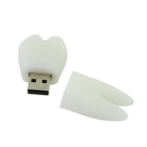 Nha khoa phòng thí nghiệm cho đi món quà biểu tượng tùy chỉnh in ấn 4GB 8GB 16GB 3D cấy ghép hình dạng răng CLE USB ổ đĩa flash đĩa Key Memory Stick - Product Image 3