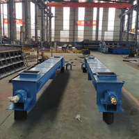 Water-Cooled Screw Conveyor for High Temperature Material Cooling & Conveying
