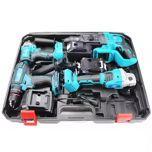 Bộ dụng cụ pin lithium không dây 4 trong 1, 21V, hộp nhựa, công suất cao - Product Image 3