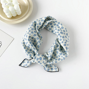 Foulard carré, <span class=keywords><strong>bandana</strong></span> décontracté de printemps avec imprimé paisley, foulard léger pour la tête et le cou, accessoire de mode - Product Image 6