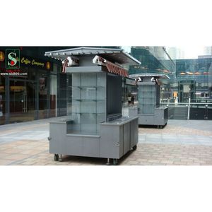Quiosco Móvil con Estructura de Acero y Panel Sándwich, Diseño Moderno, Fabricado en Yunnan, para Uso en Puestos de Venta - Product Image 2