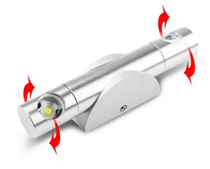 Giá Rẻ Giá <span class=keywords><strong>360</strong></span> độ LED ánh sáng xoay lên và xuống đồ đạc đọc Đèn tường cho phòng khách trong nhà phòng đọc sách - Product Image 5