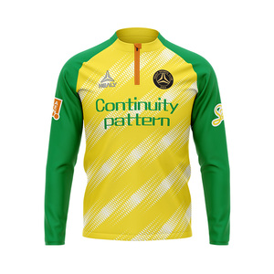 Chaqueta de Entrenamiento de Fútbol Personalizada para Hombre, Manga Larga, Cierre de Cremallera, Chaqueta de Fútbol al por Mayor - Product Image 5