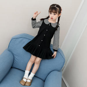 E2woo, el Diseño Más Reciente, Producto Infantil de Otoño, Estilo Inglés, Vestidos para Niñas Pequeñas con Manga Larga, de Proveedor Chino - Product Image 3