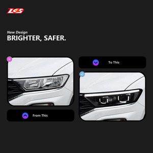 Fari per Auto <span class=keywords><strong>T</strong></span>-<span class=keywords><strong>Roc</strong></span> 2017-2021, Proiettore LED con Lente, Segnale Dinamico DRL 55W 6000K, Nuovi <span class=keywords><strong>Accessori</strong></span> Automobilistici - Product Image 2