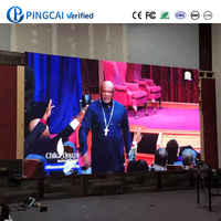 Pantalla LED para Publicidad Interior en China, P2 P2.5 P3 P4 P5 HD, Panel de Video LED de Gran Tamaño con Unión sin Costuras para Conferencias