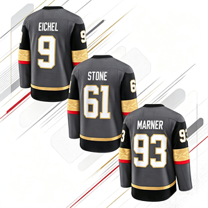 Maillot de Hockey Brodé pour Hommes Finale Coupe 2026 Jack Eichel Mark Stone Mitch Marner Taille S-3XL - Product Image 1