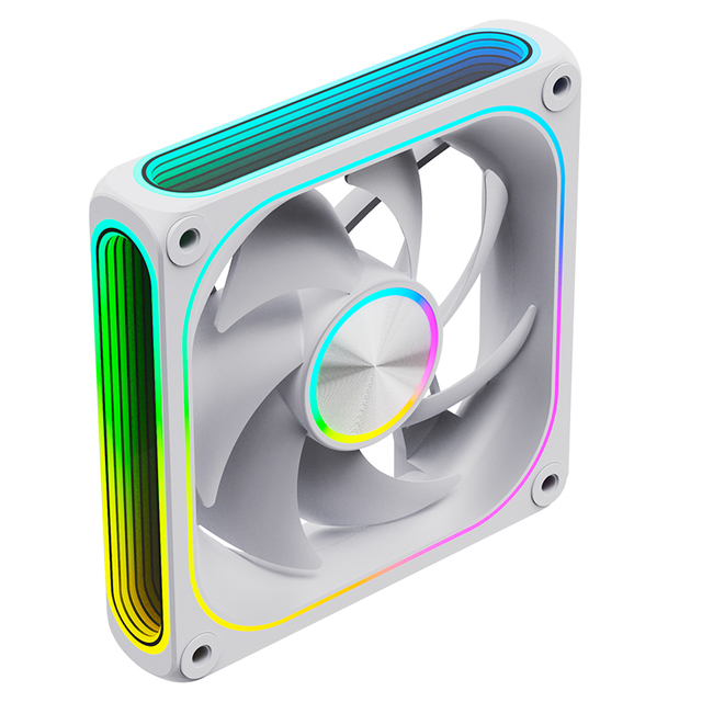 XINMAI 120mm PWM ARGB Fan 5V 3Pin Addressable RGB PC Cooling Fan In Stock Ready to Ship Wholesale Price Fast Delivery