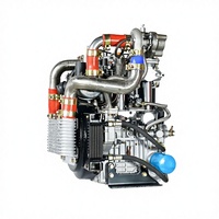 Moteur diesel multicylindre refroidi par air 292FZD, générateur turbo haute vitesse, pompe électrique de surpression, vilebrequin 18kW/21kW 3000/3600