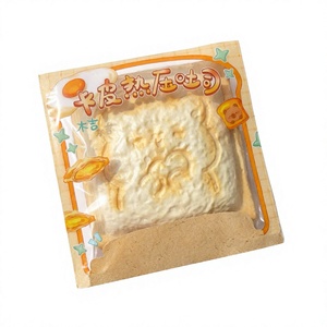 Cute Toast Slow Rebound <b>Stress</b> <b>Ball</b> Hot Pressed Sensory Toy Food Simulation Fidget Gift - Product Image 4